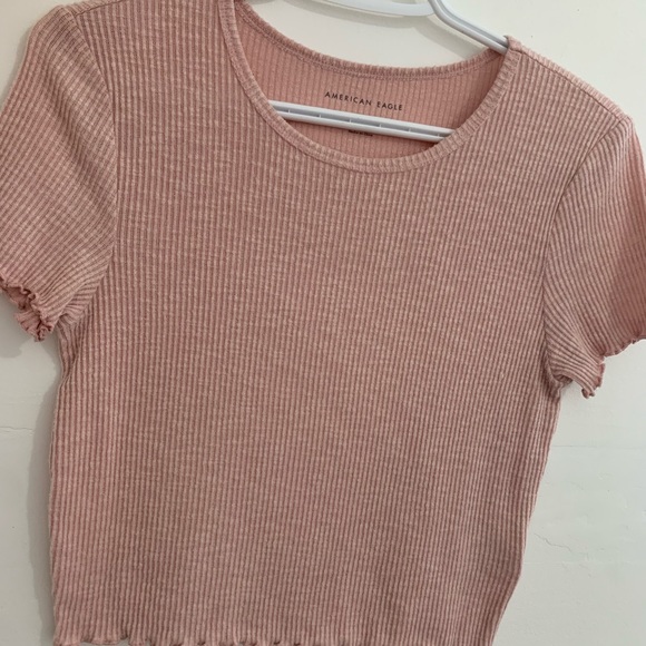 American Eagle waffle baby tee - Picture 2 of 2